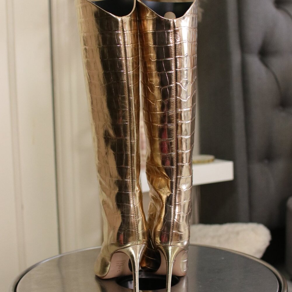 Schutz Maryana boot gold - Picture 4 of 4